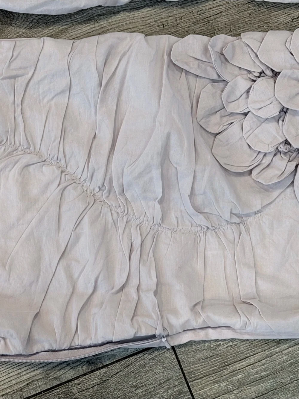 RESTORATION HARDWARE Queen Lilac Fleur Duvet Comforter 4 Pillow Shams $565.00!